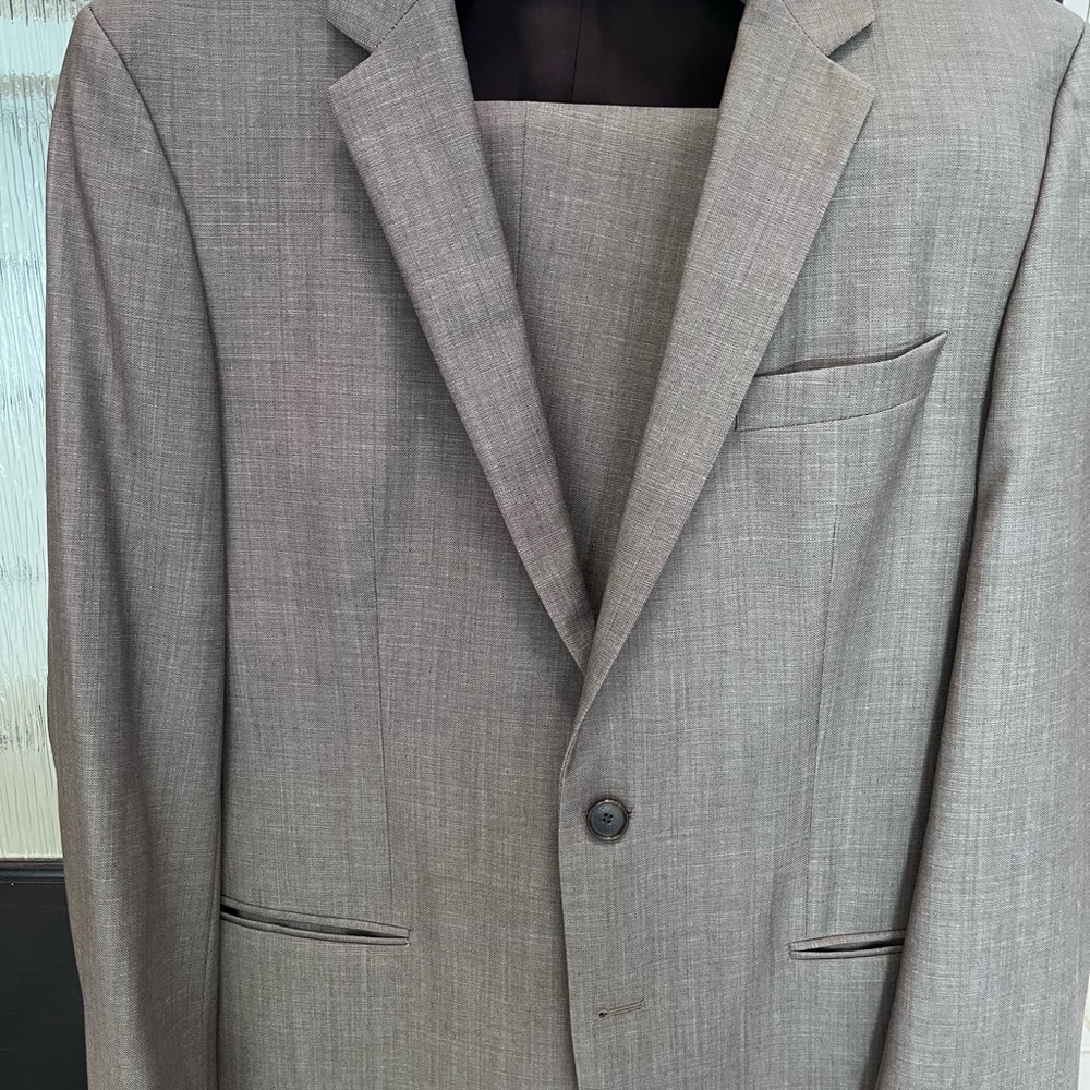 Men's Gray Suit Blazer and pants